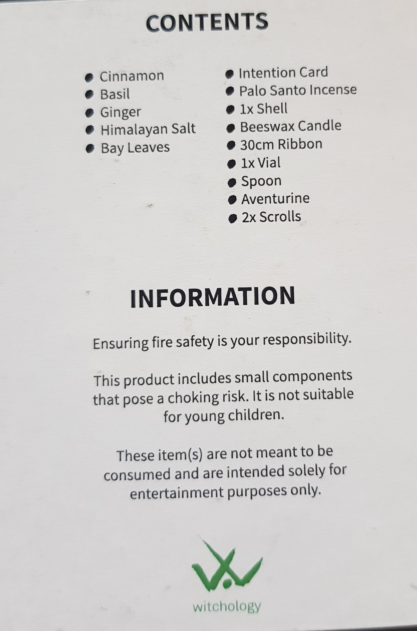 Spell Box. Fortune and Fairy Dust